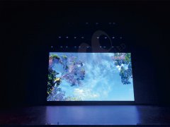 戶內舞臺租賃LED顯示屏安裝于徐州建筑職業技術
